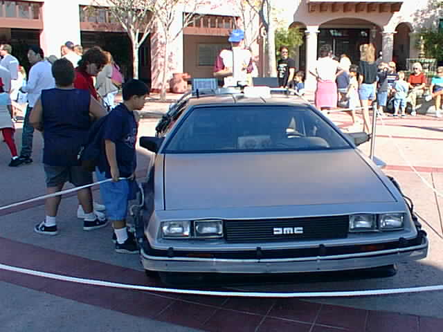 The Delorean!