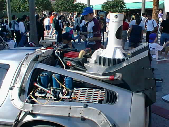 The Delorean!