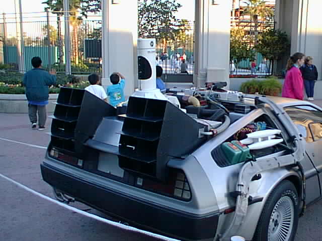 The Delorean!