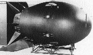 Fat man atomic bomb