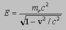 E =