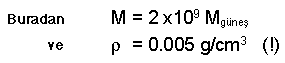 Then M =