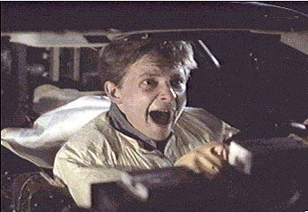 Marty heads for the Peabody's barn